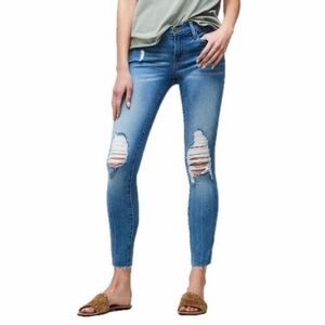 NWT Frame Jeans Le Skinny De Jeanne Crop Size 23
